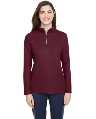 Core 365 CE405W Ladies' Fusion ChromaSoft™ Pique in Burgundy