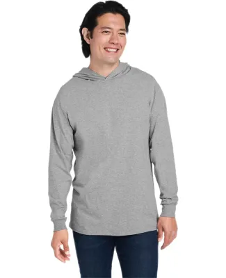 Fruit of the Loom 4930LSH HD Cotton™ Jersey Hood Athletic Heather