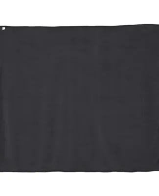 Liberty Bags 8707 Micro Coral Fleece Blanket in Black