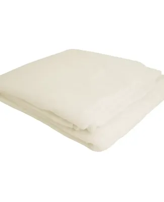 Liberty Bags 8707 Micro Coral Fleece Blanket in Cream