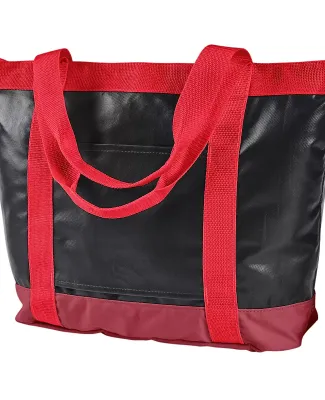 BAGedge BE254 All-Weather Tote BLACK/ RED
