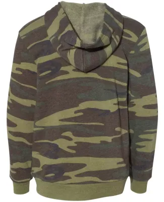 Alternative Apparel K9595 Youth Challenger Hooded  Camo
