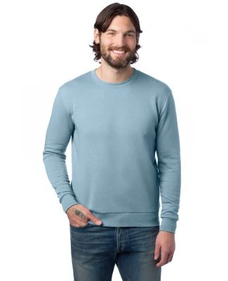 Alternative Apparel 8800PF Eco-Cozy Fleece Sweatsh in Light blue