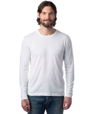 Alternative Apparel 1170 Cotton Jersey Long Sleeve in White