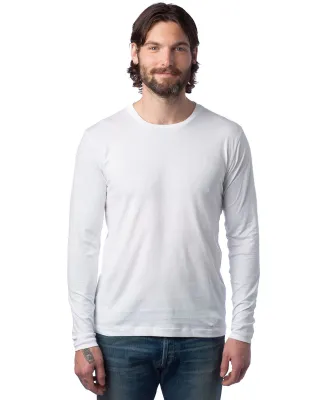 Alternative Apparel 1170 Cotton Jersey Long Sleeve WHITE