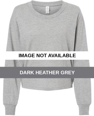 Alternative Apparel 1176 Women's Cotton Jersey Lon Dark Heather Grey