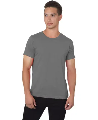 Bayside Apparel 9510 Unisex Short Sleeve Jersey T- Heather Charcoal