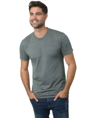 Bayside Apparel 9570 Triblend Tee Tri Athletic Grey