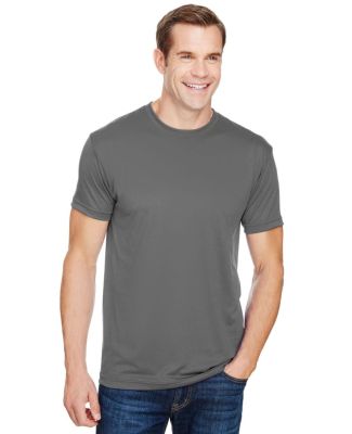 Bayside Apparel 5300 USA-Made Performance T-Shirt Charcoal