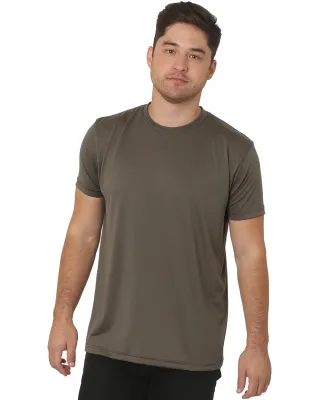 Bayside Apparel 5300 USA-Made Performance T-Shirt Military Green