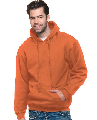 Bayside Apparel 2160 Union Hooded Sweatshirt in Bright orange