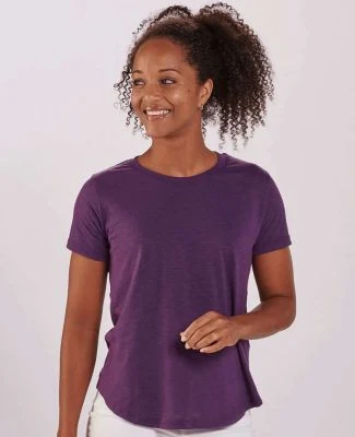 Boxercraft T67 Women's Cut-It-Out T-Shirt in Purple