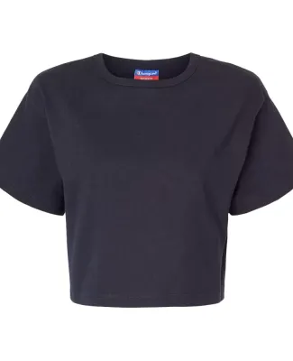 Champion Clothing T453W Women's Heritage Cropped T Navy