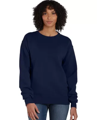 Comfort Wash GDH400 Garment Dyed Unisex Crewneck S in Navy