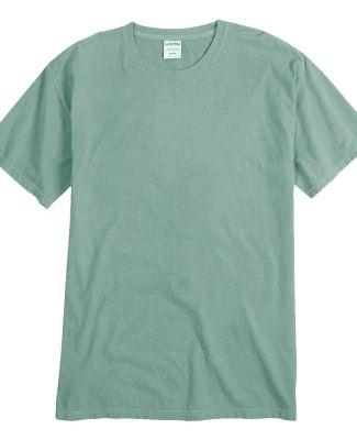 Comfort Wash CW100 Garment-Dyed Tearaway T-Shirt in Cypress green