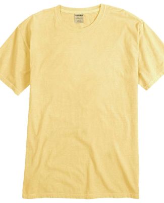 Comfort Wash CW100 Garment-Dyed Tearaway T-Shirt in Summer squash yellow