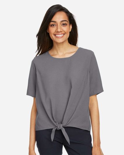 Devon and Jones DP617W Ladies' Perfect Fit™ Tie- in Graphite