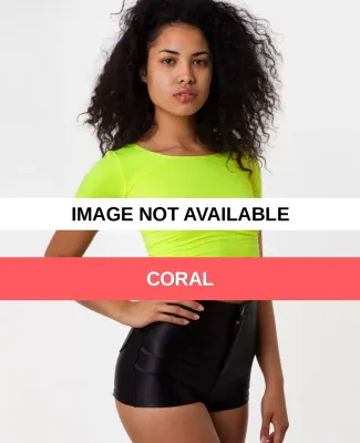 RSA8380 American Apparel Cotton Spandex Jersey Cro Coral