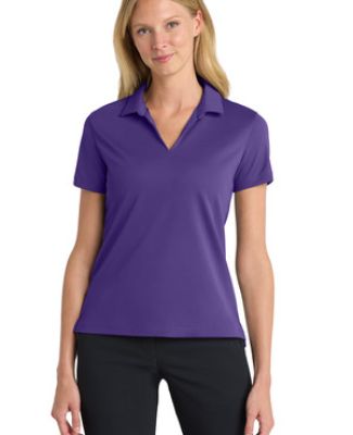 Nike NKDC1991  Ladies Dri-FIT Micro Pique 2.0 Polo in Courtprpl
