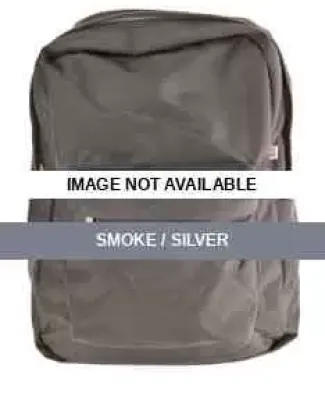 RSANC501 American Apparel Nylon Cordura School Bag Smoke / Silver
