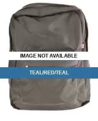 RSANC501 American Apparel Nylon Cordura School Bag Teal/Red/Teal