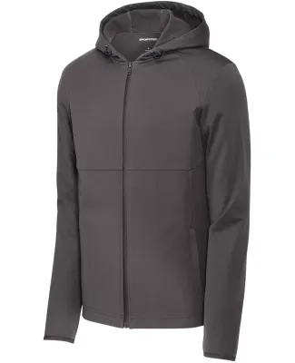 Sport Tek ST980 Sport-Tek   Hooded Soft Shell Jack Graphite