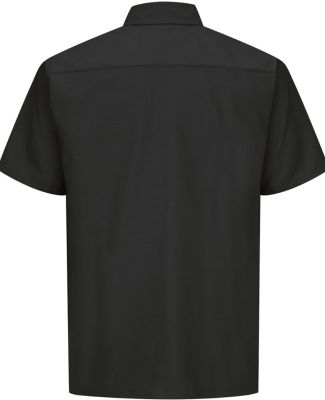 Red Kap SY60    Short Sleeve Solid Ripstop Shirt Black
