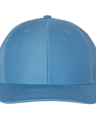 Richardson Hats 112 Adjustable Snapback Trucker Ca in Columbia blue