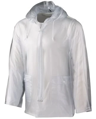 Augusta Sportswear 3161 Youth Clear Rain Jacket in Clear