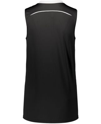 Augusta Sportswear 1688 Girls' Rover Jersey in Black/ white