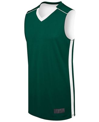Augusta Sportswear 332400 Competition Reversible J in Forest/ white