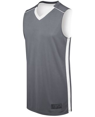 Augusta Sportswear 332400 Competition Reversible J in Graphite/ white