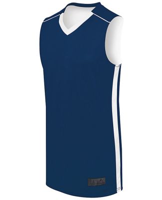 Augusta Sportswear 332400 Competition Reversible J in Navy/ white