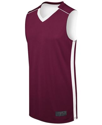 Augusta Sportswear 332401 Youth Competition Revers in Maroon/ white