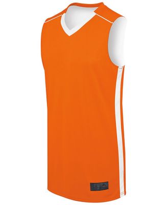 Augusta Sportswear 332401 Youth Competition Revers in Orange/ white