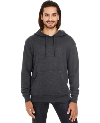 Threadfast Apparel 321H Unisex Triblend French Ter BLACK HEATHER