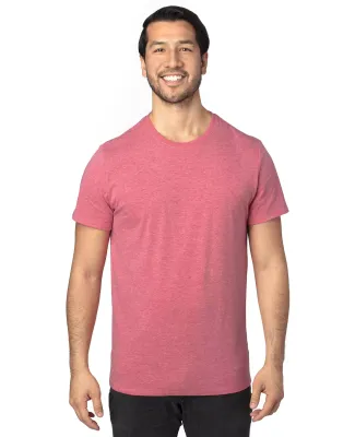 Threadfast Apparel 100A Unisex Ultimate T-Shirt in Red heather