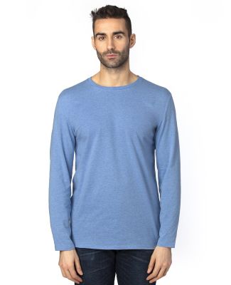 Threadfast Apparel 100LS Unisex Ultimate Long-Slee in Royal heather