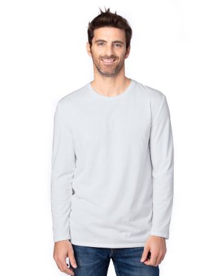 Threadfast Apparel 100LS Unisex Ultimate Long-Slee in Silver