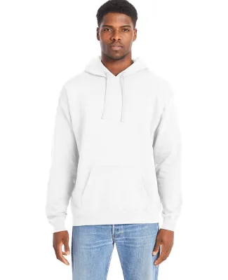 Hanes RS170 Adult Perfect Sweats Pullover Hooded S White