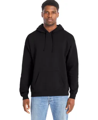 Hanes RS170 Adult Perfect Sweats Pullover Hooded S Black