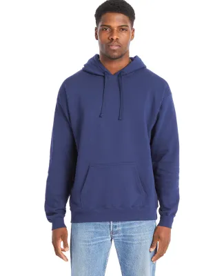 Hanes RS170 Adult Perfect Sweats Pullover Hooded S Navy