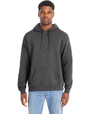 Hanes RS170 Adult Perfect Sweats Pullover Hooded S Smoke Grey