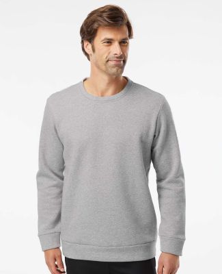 Adidas Golf Clothing A434 Fleece Crewneck Sweatshi in Grey heather