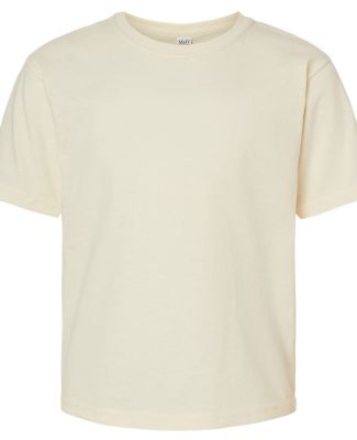 M&O Knits 4850 Youth Gold Soft Touch T-Shirt in Natural