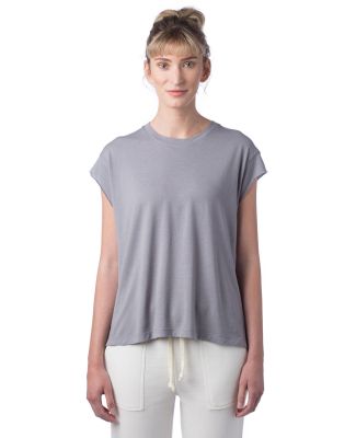 Alternative Apparel 4461HM Ladies' Modal Tri-Blend in Nickel