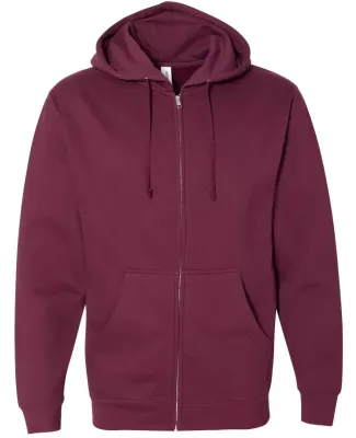 SS4500Z - Independent Trading Co. Basic Full Zip H Maroon