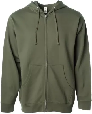 SS4500Z - Independent Trading Co. Basic Full Zip H Army