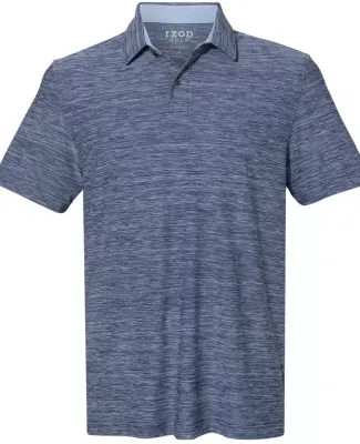Izod 13GG002 Space-Dyed Polo in Club blue