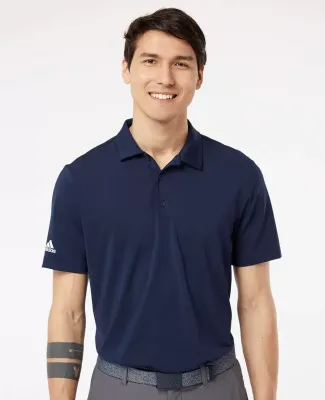 Adidas Golf Clothing A514 Ultimate Solid Polo Team Navy Blue